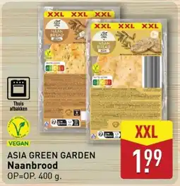 ALDI ASIA GREEN GARDEN Naanbrood aanbieding