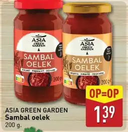 ALDI ASIA GREEN GARDEN Sambal oelek aanbieding