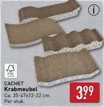 ALDI Cachet Krabmeubel aanbieding