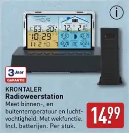 ALDI Krontaler Radioweerstation aanbieding