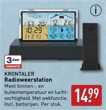 ALDI Krontaler Radioweerstation aanbieding