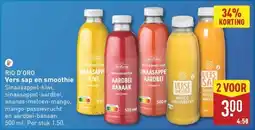 ALDI Rio d'oro Vers sap en smoothie aanbieding