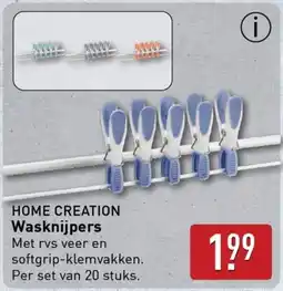 ALDI Home Creation Wasknijpers aanbieding