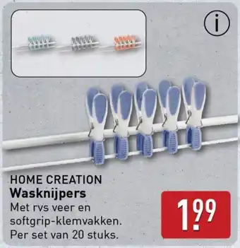 ALDI Home Creation Wasknijpers aanbieding
