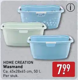 ALDI Home Creation Wasmand aanbieding