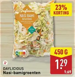 ALDI Daylicious Nasi-bamigroenten aanbieding