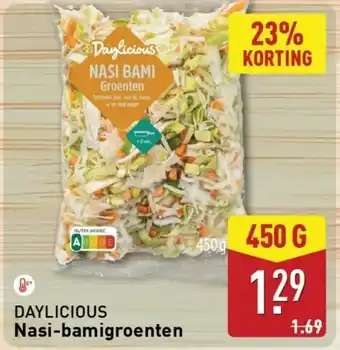 ALDI Daylicious Nasi-bamigroenten aanbieding