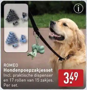 ALDI Romeo Hondenpoepzakjesset aanbieding
