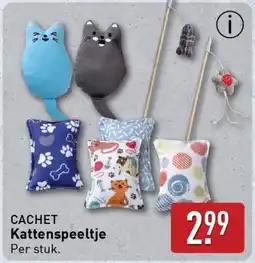 ALDI Cachet Kattenspeeltje aanbieding