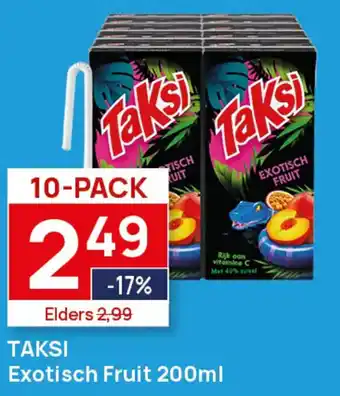 Butlon Taksi Exotisch Fruit aanbieding