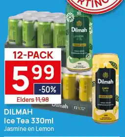 Butlon Dilmah Ice Tea Jasmine en Lemon aanbieding