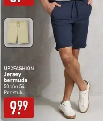 ALDI UP2FASHION Jersey bermuda aanbieding