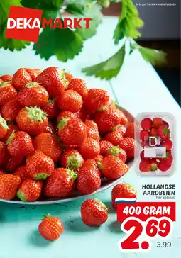Dekamarkt Hollandse Aardbeien aanbieding