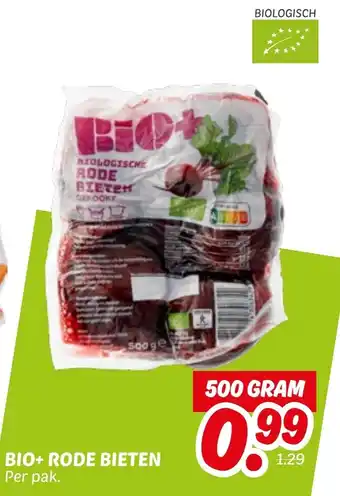 Dekamarkt Bio+ Rode Bieten aanbieding