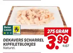 Dekamarkt Dekavers scharrel kipfiletblokjes aanbieding