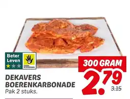 Dekamarkt Dekavers boerenkarbonade aanbieding