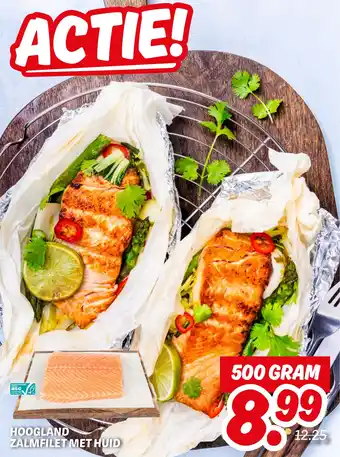 Dekamarkt Hoogland Zalmfilet met Huid aanbieding