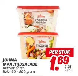 Dekamarkt Johma Maaltijdsalade aanbieding