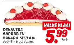 Dekamarkt Dekavers Aardbeien Bavaroisevlaai aanbieding
