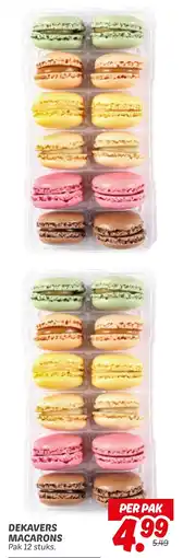 Dekamarkt Dekavers Macarons aanbieding