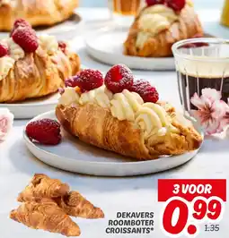 Dekamarkt Dekavers Roomboter Croissants aanbieding