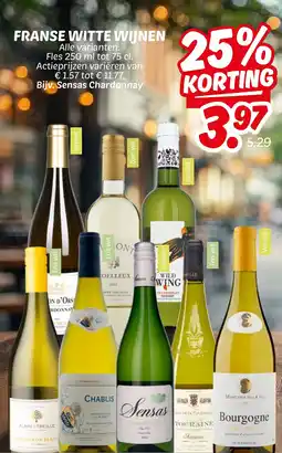 Dekamarkt Franse Witte Wijnen aanbieding