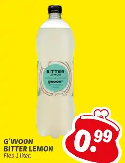 Dekamarkt G'woon bitter lemon aanbieding