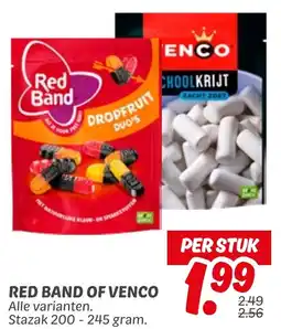 Dekamarkt Red Band of Venco aanbieding