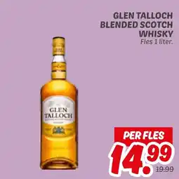 Dekamarkt Glen Talloch Blended Scotch Whisky aanbieding