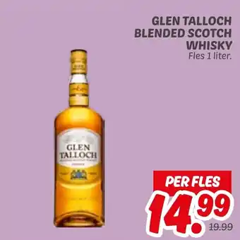 Dekamarkt Glen Talloch Blended Scotch Whisky aanbieding