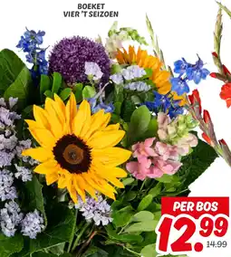 Dekamarkt Boeket Vier't Seizoen aanbieding