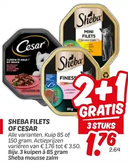 Dekamarkt Sheba Filets of Cesar aanbieding