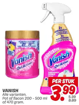 Dekamarkt Vanish aanbieding