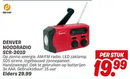 Dekamarkt Denver Noodradio SCR-2010 aanbieding