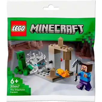 Bol.com LEGO 30647 Minecraft De Druipsteengrot polybag aanbieding