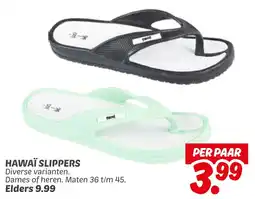 Dekamarkt Hawai Slippers aanbieding
