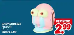 Dekamarkt Gary squeeze figuur aanbieding