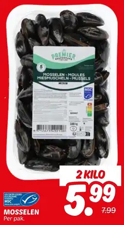 Dekamarkt Mosselen aanbieding