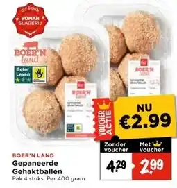 Vomar Voordeelmarkt Gepaneerde Gehaktballen aanbieding