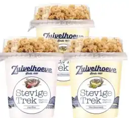 Budget Food Zuivelhoeve Yoghurt Vanille- of Aardbei met Muesli aanbieding