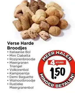 Vomar Voordeelmarkt Verse Harde Broodjes aanbieding