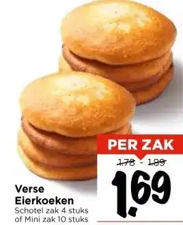 Vomar Voordeelmarkt Verse Eierkoeken aanbieding