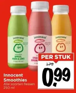 Vomar Voordeelmarkt Innocent Smoothies aanbieding