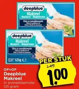 Vomar Voordeelmarkt Deepblue Makreel aanbieding