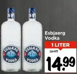 Vomar Voordeelmarkt Esbjaerg Vodka aanbieding