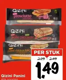 Vomar Voordeelmarkt Qizini Panini aanbieding