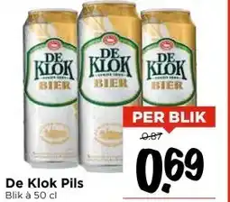 Vomar Voordeelmarkt De Klok Pils aanbieding