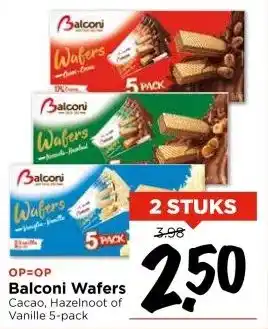 Vomar Voordeelmarkt Balconi Wafers aanbieding