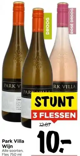 Vomar Voordeelmarkt Park Villa Wijn aanbieding
