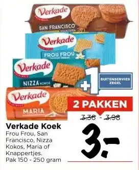 Vomar Voordeelmarkt Verkade koek aanbieding